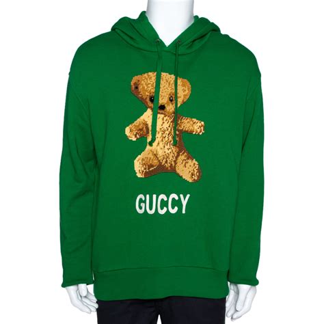 gucci teddy bear jumper replica|gucci genuine hoodie.